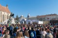 10.000 readers attempt to set a new GUINNESS WORLD RECORD in the category Ã¢â¬Å¾Most people in a reading relayÃ¢â¬Â in Cluj Napoca,